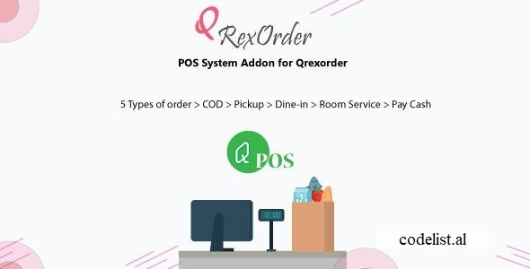 Qpos – POS system Addon for Qrexorder – 3 January 2024